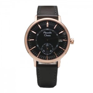 Alexandre Christie AC 6545 Rosegold Black MSLRGBA